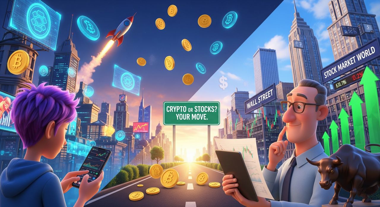 Crypto or Stocks