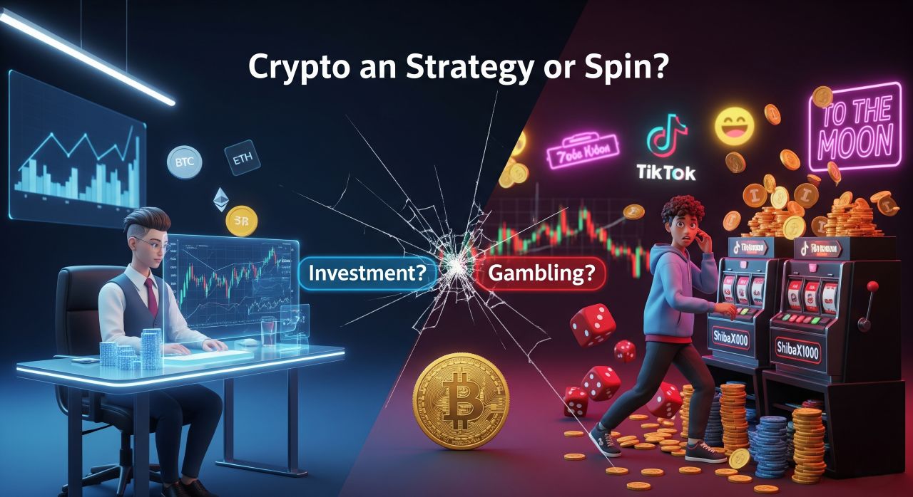 Is crypto an investment or gambling