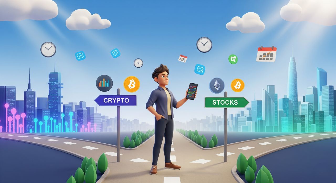 The Right Time to Invest in Crypto or Stocks