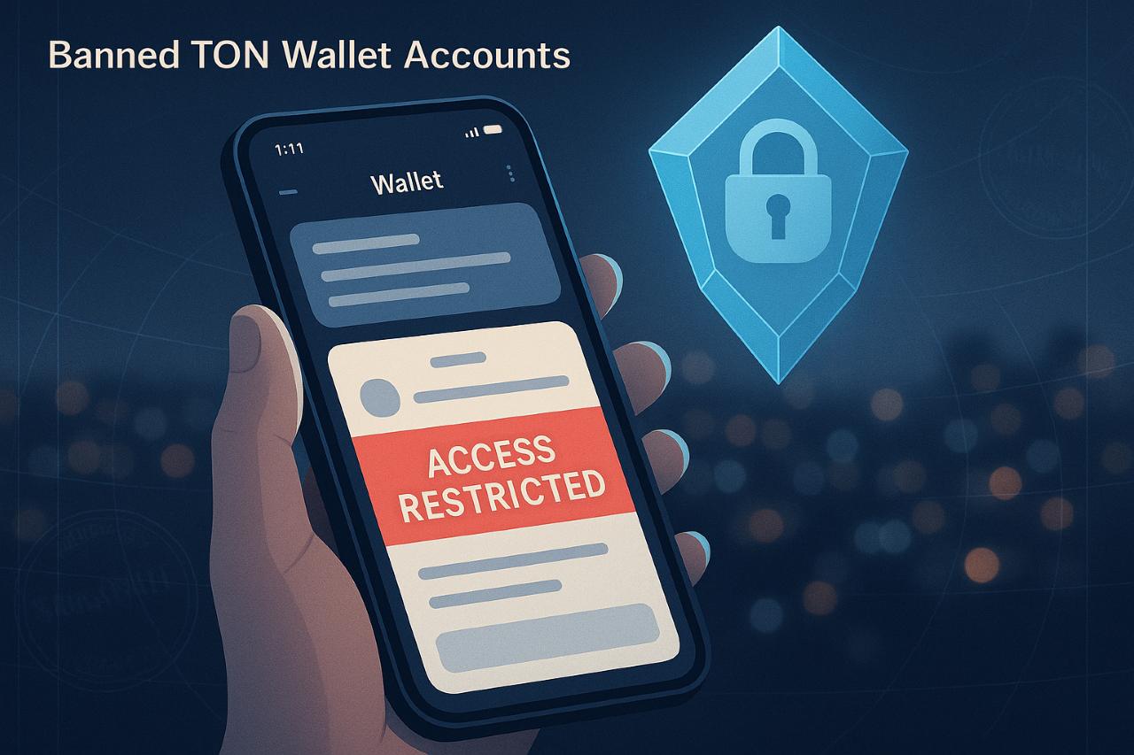banned ton wallet accounts