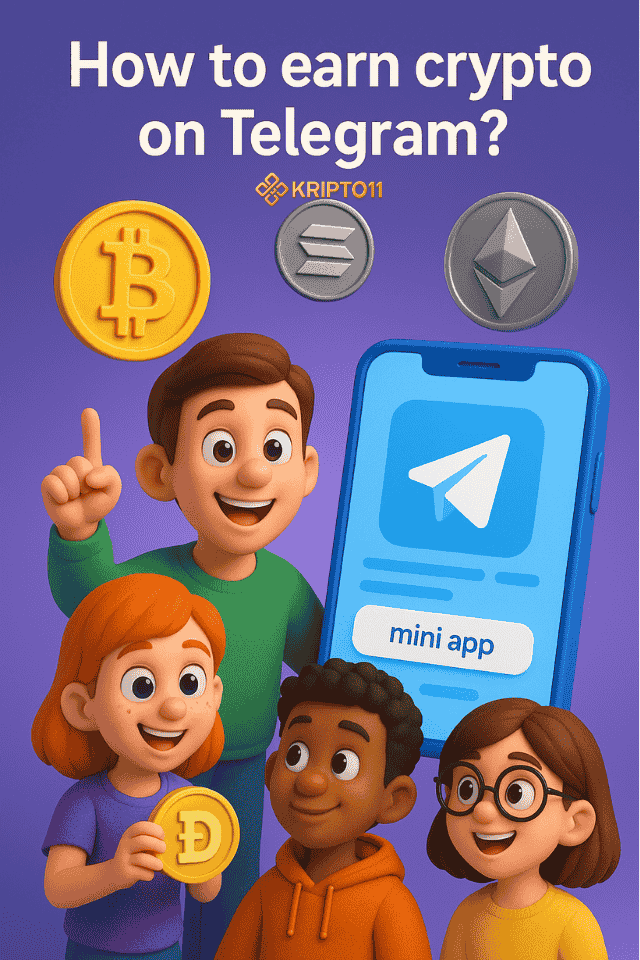 How to earn crypto on Telegram