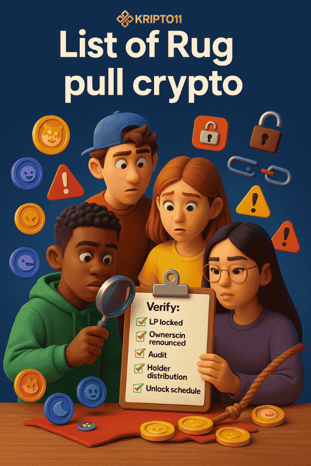 List of rug pull crypto