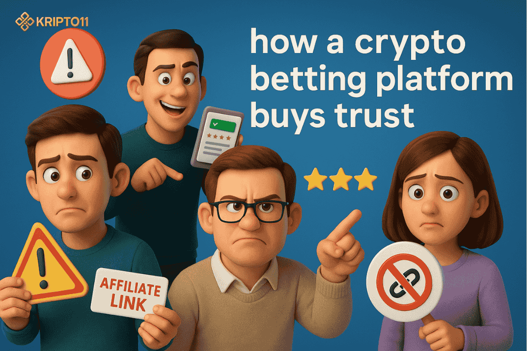 how a crypto betting platform buys trust