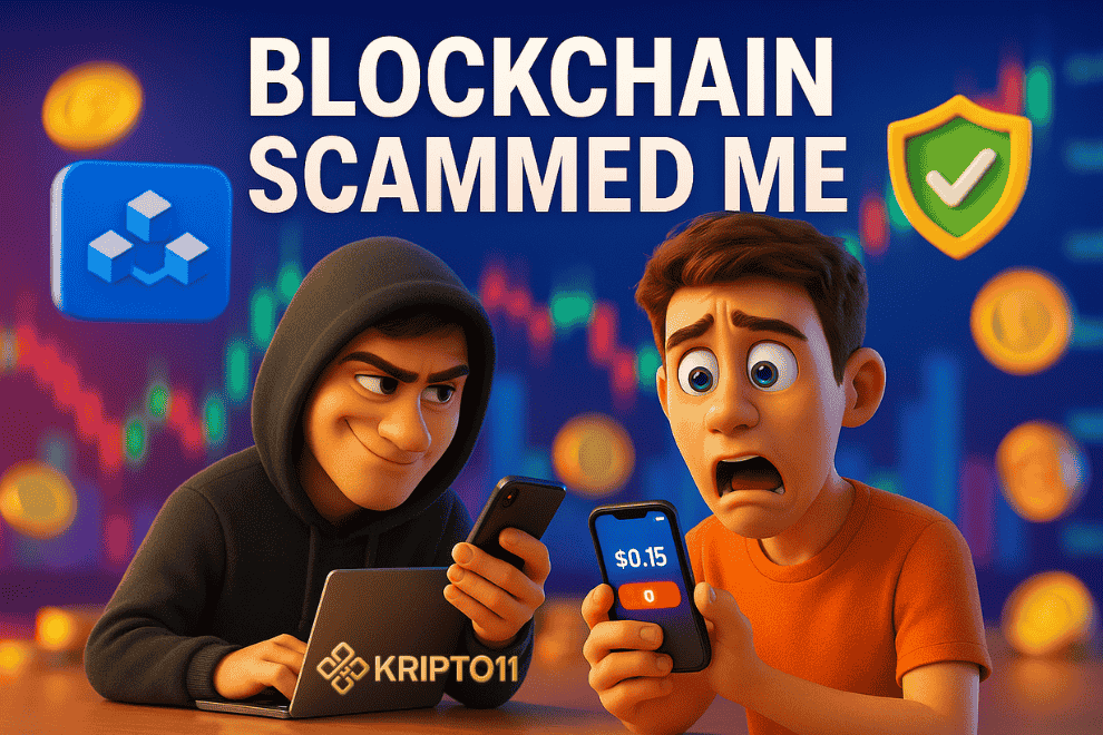 Blockchain scammed me