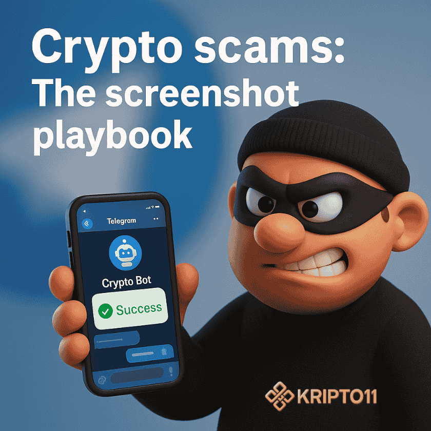 Crypto scams The screenshot playbook