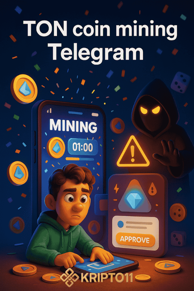 TON coin mining Telegram