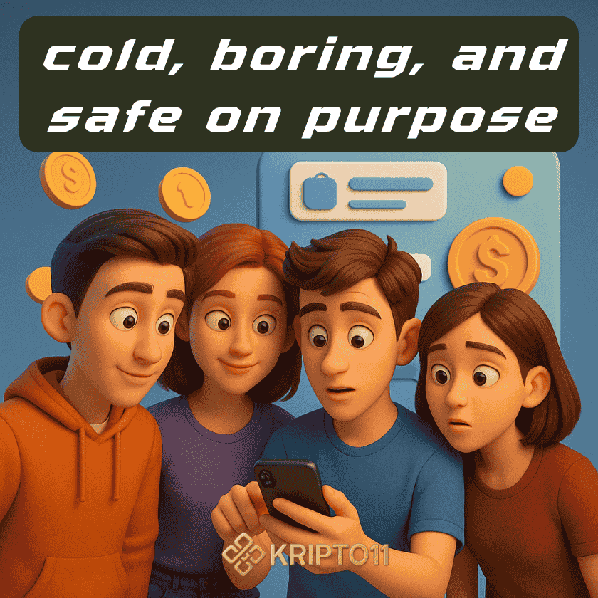 crypto cold vs hot wallet