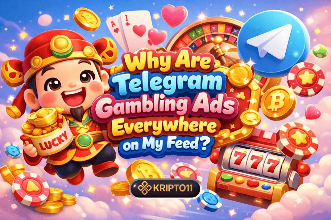 Telegram gambling ads