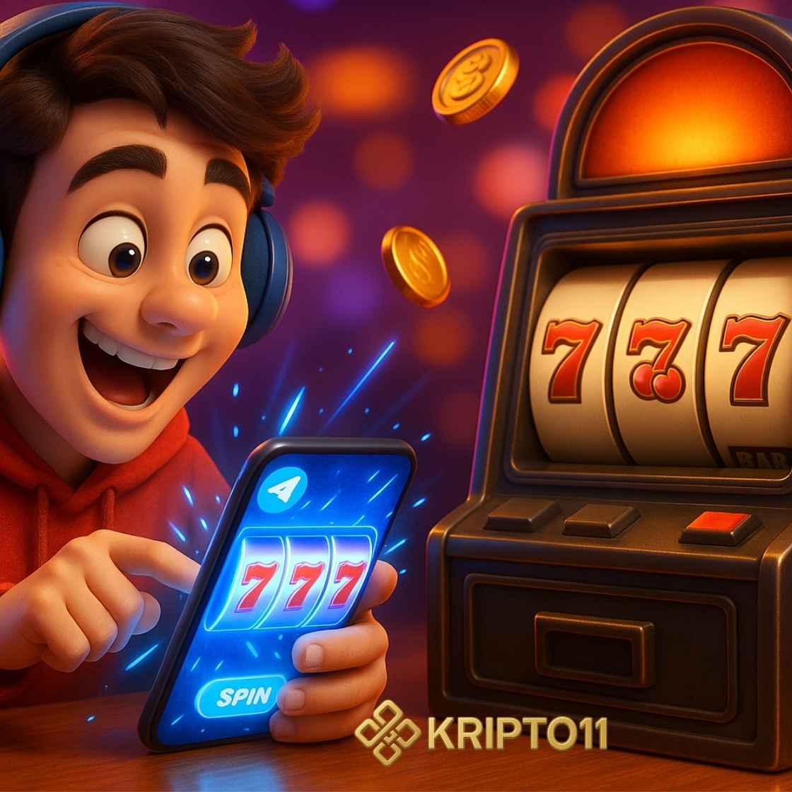 Telegram Crypto Gambling play with Ton coin
