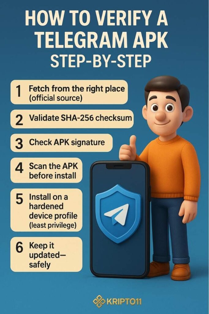 How to Verify a Telegram APK Step-by-Step
