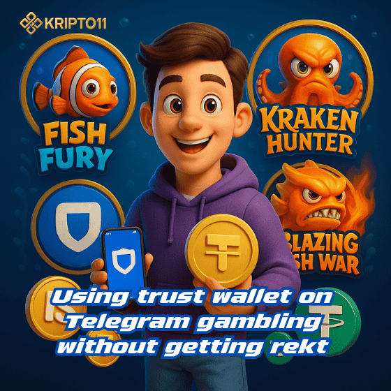 trust wallet on Telegram gambling