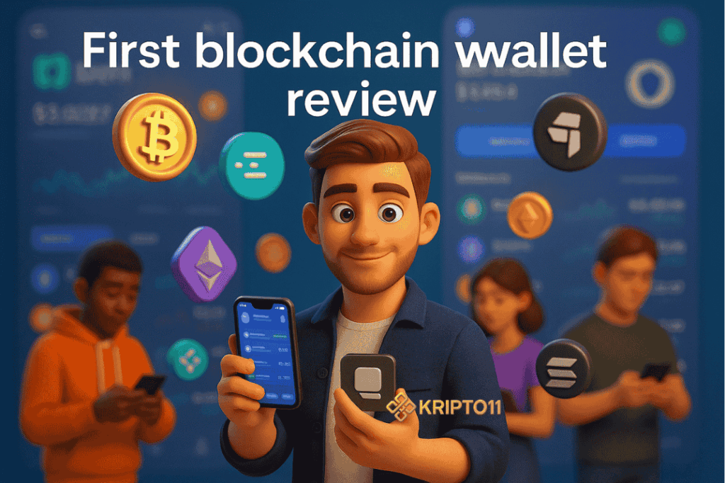 First blockchain wallet review