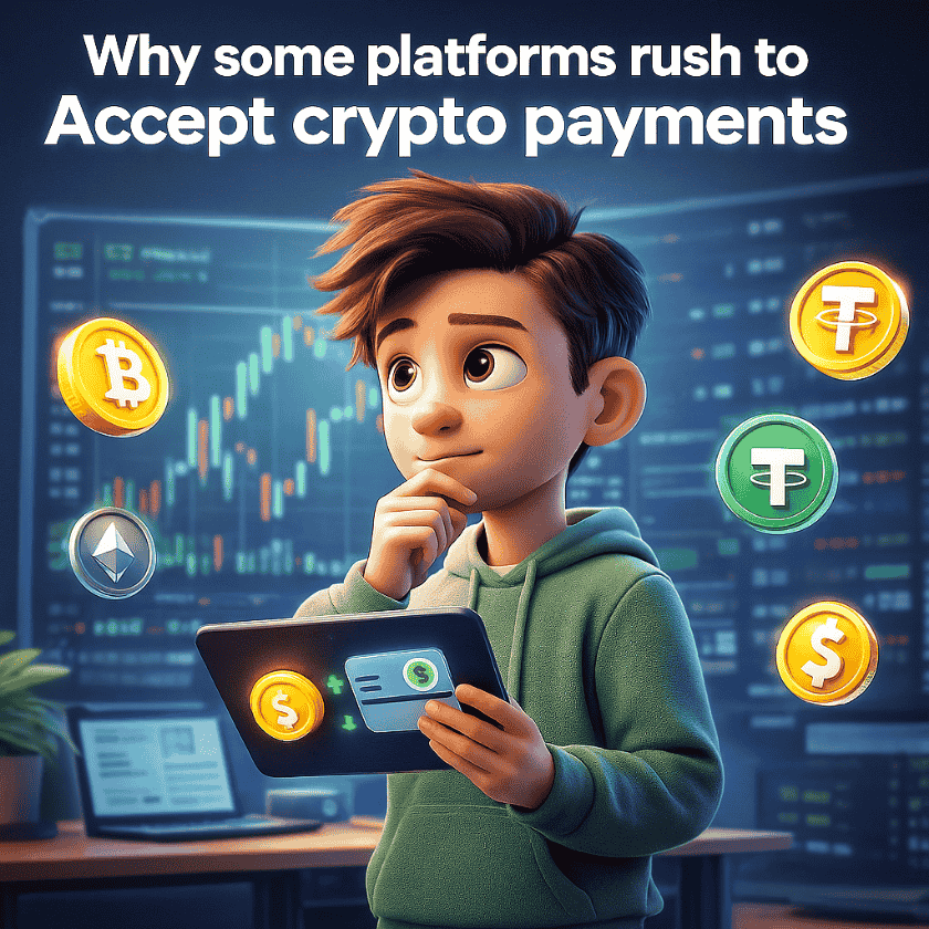 Accept crypto payments