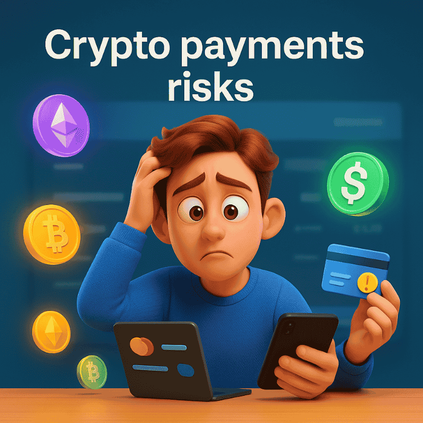 crypto payments risks