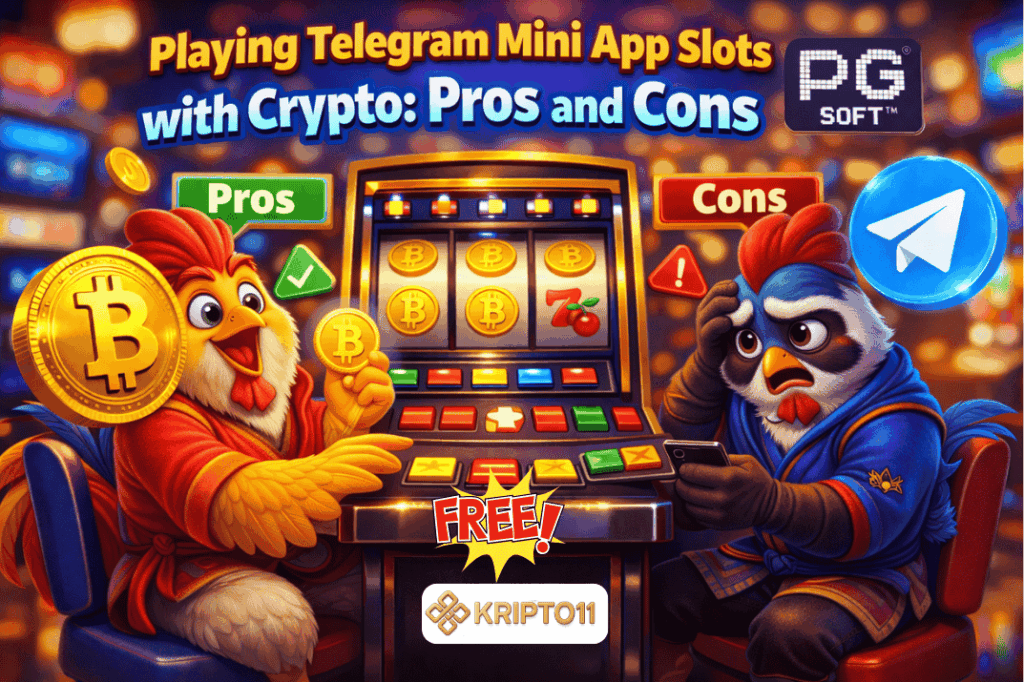 Playing Telegram Mini App Slots with Crypto: Pros and Cons