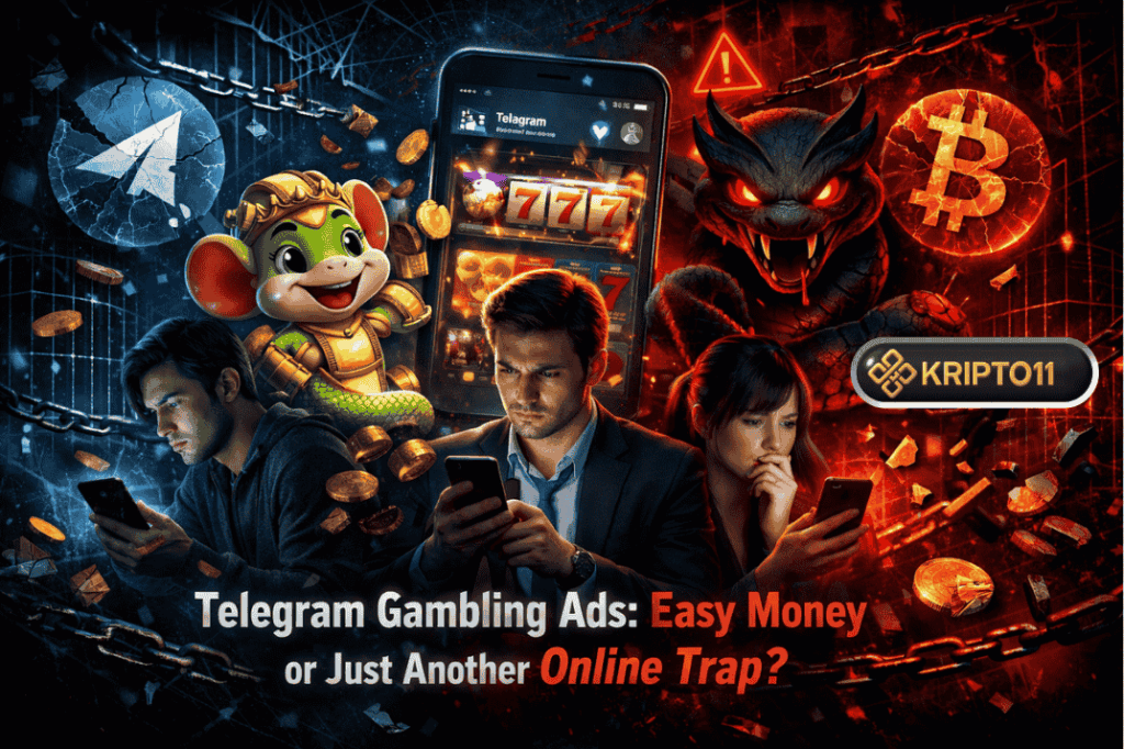 Telegram gambling ads