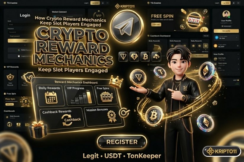 How Crypto Reward Mechanics Keep Slot Players Engaged
