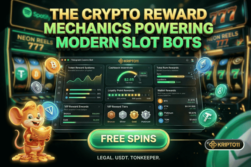 The Crypto Reward Mechanics Powering Modern Slot Bots 